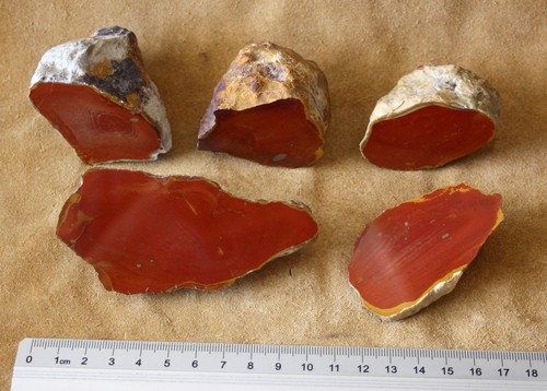 Roter feuerstein flint - feuerstein,