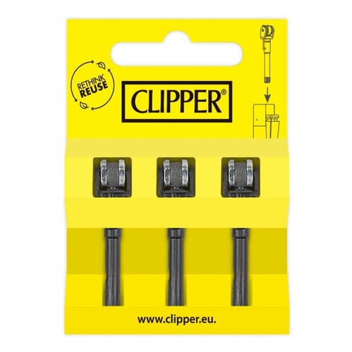 Clipper 3er set flintsystem - set,