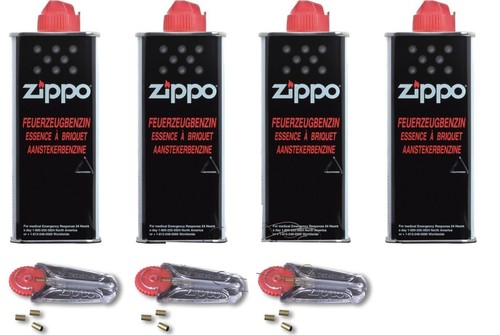 Zippo benzin und x 6er - zippo,