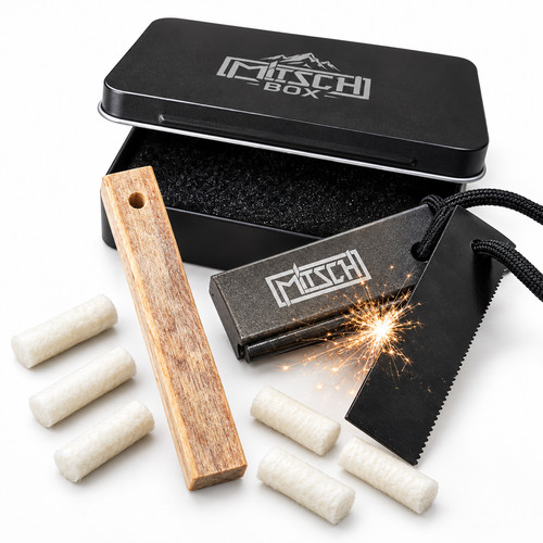 Mitschbox feuerstahl set - mitschbox,