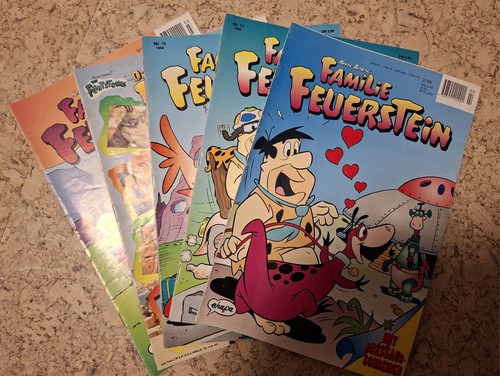 Familie feuerstein comic - feuerstein, /