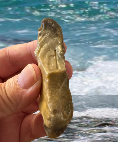 Naturkunstwerk aus der - , urzeit