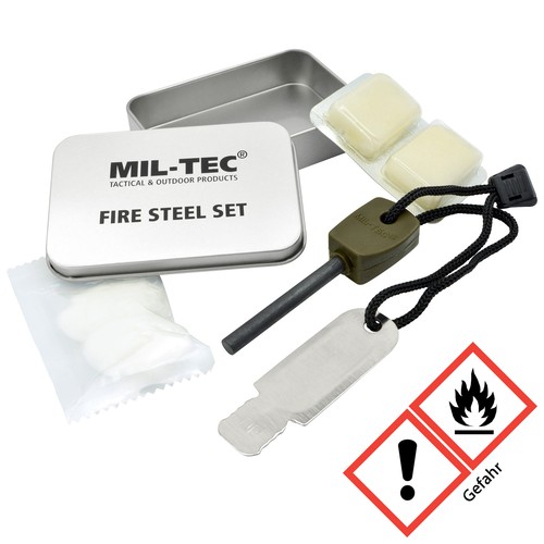 Feuerstarter set feuerstahl - feuerstarter,