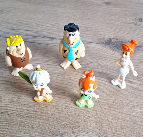 Familie feuerstein figuren set - feuerstein,
