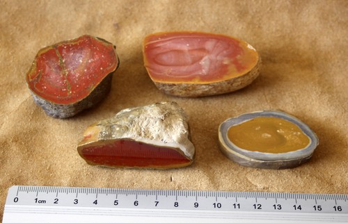 Roter feuerstein flint - flint, silex