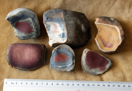 Roter feuerstein flint silex - flint,