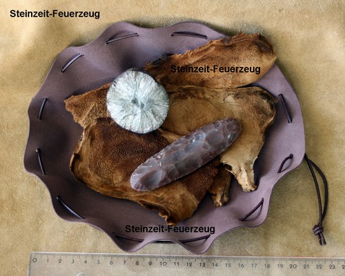 Steinzeit feuerzeug feuerstein - feuerzeug,