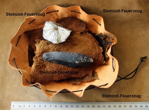 Steinzeit feuerzeug feuerstein - steinzeit,